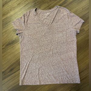 Universal Thread Purple V Neck Tight Fit L Large